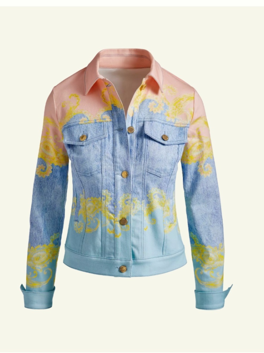 Boston Proper Denim Trucker Jacket-S